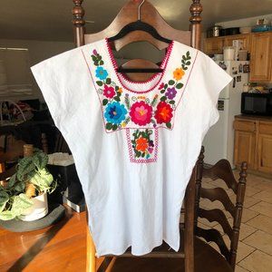 Mexican Vintage Embroidered top